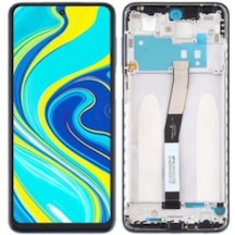 Xiaomi Redmi Note 9 Pro Uyumlu Çıtalı Hk Lcd Ekran Dokunmatik Siyah