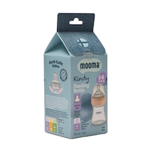 Mooma Kindy Biberon 150 Ml 0-6 Ay Yavaş Akış Gül Kurusu 3 Adet