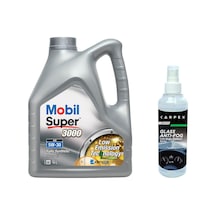 Mobil Super 3000 XE 5W30 Motor Yağı 4 L + Carpex Auto Anti Fog Cam Buğu Önleyici Sprey