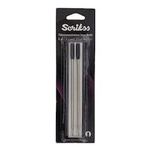 Scrikss 711 Slim Tükenmez Refil Siyah ---