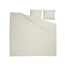 Ikea Solfıbbla Çift Kişilik Nevresim Takımı 220 X 240 Cm Beyaz - Bej Bej - Beyaz