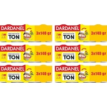 Dardanel Eko Ton Balığı 3x140 Gr X 6 Adet
