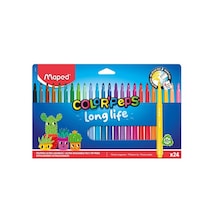 Maped Color'peps Long Life Keçeli Kalem 24 Renk 844002