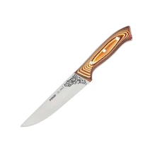 32102 Elite Kurban, Kasap Bıçağı 16,5 Cm - Kahverengi Perçin