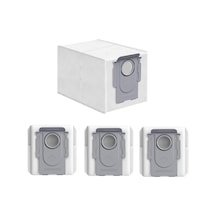 Roborock İle Uyumlu Q8 Max Pro / Q8 Max Pro Plus Robot Süpürge Toz Çöp Torbası Yedek Parça Seti Beyaz