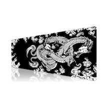 Klasse Pro - 10 Farklı Model Dikişli Kenar 90x40 Cm Oyuncu Gaming Mouse Pad Dragon Knot, 90x40 Cm Sku: Zeus8690010052025