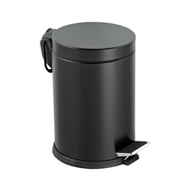 Foreca Pedallı Çöp Kovası Siyah 16 L Siyah