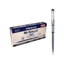 İğne Uçlu Jel Kalem 12 Adet Siyah 0.5 Pilot Kalem Pensan Mykingge