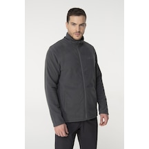 2as Pamra Tam Fermuarlı Erkek Polar Sweatshirt 2aspmr1105 001