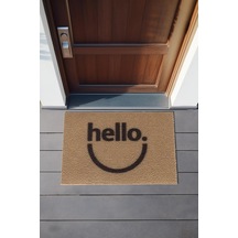 Coco Hello Koko Paspas Dış Kapı Paspası Kıl Kapı Önü Paspası 40x60 3671, 40 X 60 Diğer