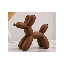 Köpek Balon Biblo Balkon Dog Biblo 17 Cm Kahverengi