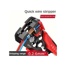 Fastbuy Heavy Duty Otomatik Tel Soyucu 24 10 Awg Uyumlu Elektrikçi Aleti
