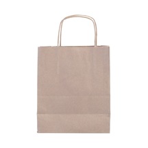 Büküm Saplı Kraft Kağıt Çanta 25'Li 20X10X22