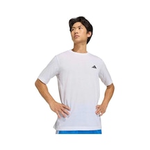 Adidas Workout Essentials Feelready Erkek Beyaz Yuvarlak Yaka Tişört Beyaz