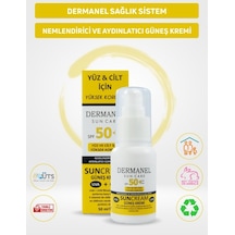 Dermanel Nemlendirici Ve Aydınlatıcı Güneş Kremi 50 ML