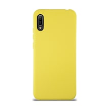 Huawei Y6 2019 Kapak İçi Kadife Lansman Silikon Kılıf