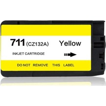 Hp 711 CZ132A / T520 / T120 /T130 Sarı Kartuş (Uyumlu) Hp 711 CZ132A / T520 / T120 /T130 Sarı Kartuş (Uyumlu)