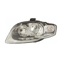Audi A4 2004-2007 Ön Far Elektrikli Motorlu Beyaz Sinyalli Sol Oem No: 8e0941004bk
