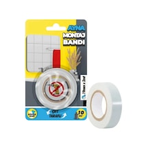 Çift Taraflı Ayna Montaj Köpük Bandı 19mm X 2mt