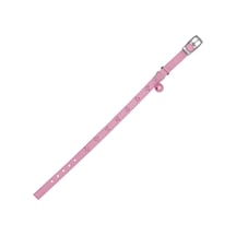 Royalist Pc-16 Pati Baskılı Kedi-köpek Tasması 10mm 30cm Pembe Çok Renkli