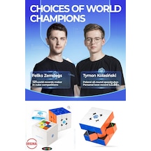 Gan Cube 3356 R S Stickerless 3x3 Zeka Küpü Profesyonel Speed Cube