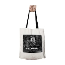 Art Hediye Siyah Kulplu Stephen Hawking Umut Vardır Yıkanabilir Okul Omuz Çanta Çok Renkli