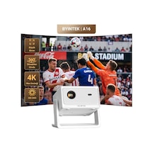 Byıntek Vevshao A16 Full Hd 1080p Projeksiyon Ev Sinema Sistemi Android 12.0 Wi-fi Byıntek Vevshao A16 Full Hd 1080p Projeksiyon Ev Sinema Sistemi Android 12.0 Wi-fi
