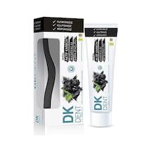 Vegan Aktif Karbonlu Florürsüz Diş Macunu 75 Ml Diş Fırçası Hediyeli
