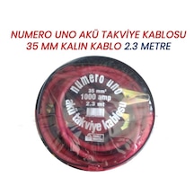 35 MM Kalın Kablo Çantalı 1000 Amper Akü Takviye Kablosu