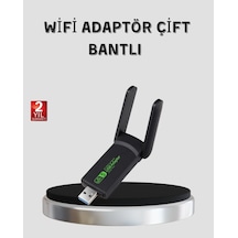 Bay 1200 Mbps Dual Band Wifi Adaptör 5.8g & 2.4g Çift Antenli Najmaddin