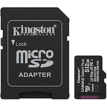 Kıngston 512gb Canvas Select Plus Sdcs3/512gb Mıcro-sd Hafıza Kartı