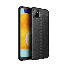 Samsung Galaxy A22 Uyumlu Kılıf Auto Focus Kapak - Siyah