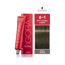 Lexroo Igora Royal Saç Boyası 60ml-no - 6.1 Küllü Koyu Kumral