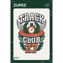 Zpz770 Track Club 27 Ütüyle Uygulanabilir Transfer Baskı - 911529824