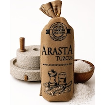 Arasta Tuzcusu Çankırı Doğa Kristal Granül Salamuralık Tuz 1 KG