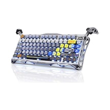 Gravastar Mercury K1 Pro Rgb Kablosuz Mekanik Gaming Klavye, Alüminyum Çerçeveli, İngilizce Q, Uzay
