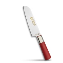 Lübeck Red Craft Ergonomik Kırmızı Sap Paslanmaz Çelik Keskin Ağız Profesyonel Sebze Ve Meyve Bıçağı