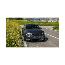 Audi A3 8y Sedan S-line 2020-2024 Body Kit Seti Ön Lip Marşpiyel Difüzör Spoiler Flap
