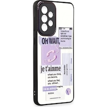 Ilkeshop Newface Samsung Galaxy Uyumlu A73 5g Kılıf Mirror Desenli Kapak - Mirror - 4