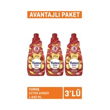 Yumoş Extra Amber 3 X 1440 Ml 2'li Set
