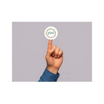 Arapça Zemzem Suyu Hediyesi Etiketi Yuvarlak Sticker Zamzam Hajj Umre Mat Hediye 4 Cm 45 Adet Çok Renkli