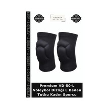Premium Vd-50-l Voleybol Dizliği L Beden Tutku Kadın Sporcu Çok Renkli