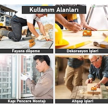 Cep Tipi Mini Su Terazisi Kırmızı Mıknatıslı Su Terazisi