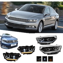 Volksvagen Passat B8 2015-2016-2017 R Line Ledli Ön Far