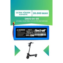 Onvo Ov-011 Uyumlu Batarya Ultra Yüksek Kapasite Batarya 48v 20ah Pil Elektrikli Scooter Bataryası Çok Renkli
