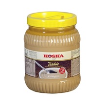 Koska Tahin 1,75 Kg - Susam Lezzeti, Humus Ve Salata Sosları İçin - 4 Adet Tarı