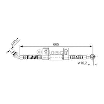 Bosch 1987481790 Fren Hortumu 5,87313e+105
