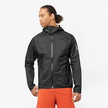 Salomon Bonatti Waterproof Erkek Siyah Koşu Ceketi Lc2134800 2800282