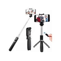 Mey İthalat Selfie Çubuğu Tripod Bluetooth Kumandalı Selfie Çubuğu Telefon Tutucu