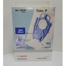 Bosch Uyumlu-Siemens Type P Tipi Ergomax Süpürge Toz Torbası (349981527)